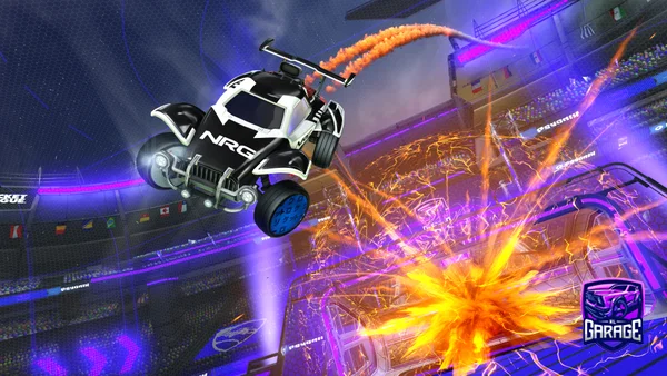 A Rocket League car design from cRyzZz333