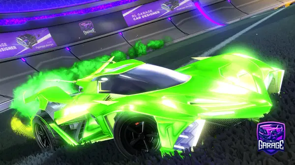 A Rocket League car design from baradischup