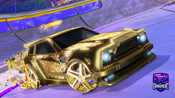 A Rocket League car design from SiciliaN