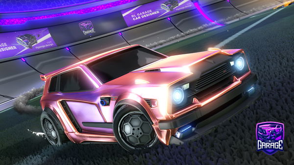 A Rocket League car design from GamingGeek123