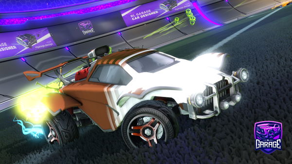 A Rocket League car design from DRAGONSLAYER8091