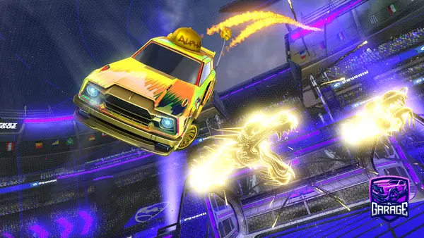 A Rocket League car design from kingofbikes