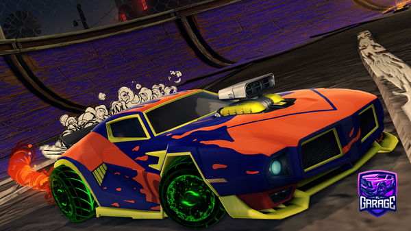 A Rocket League car design from Shooteo2313