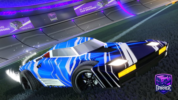 A Rocket League car design from flakie1110