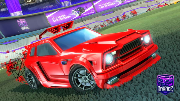 A Rocket League car design from ryderkinggamer