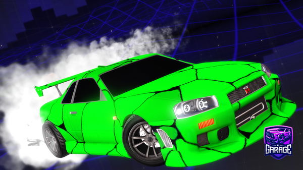 A Rocket League car design from 2reacleblade