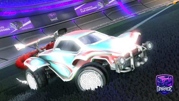 A Rocket League car design from Vybes_bailey