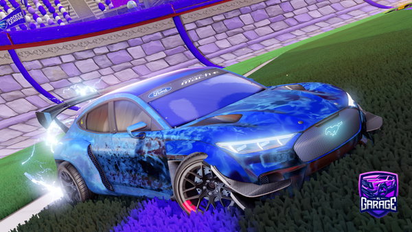 A Rocket League car design from burhank67