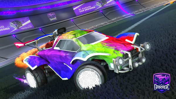 A Rocket League car design from MrChicken30002