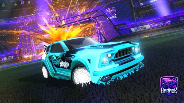 A Rocket League car design from PedalGolem01
