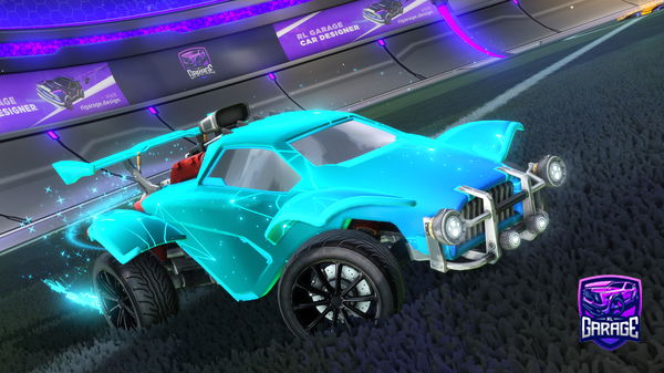 A Rocket League car design from OCE_jacky