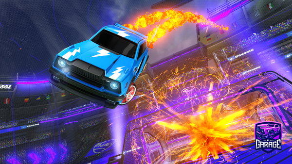 A Rocket League car design from SoulMite