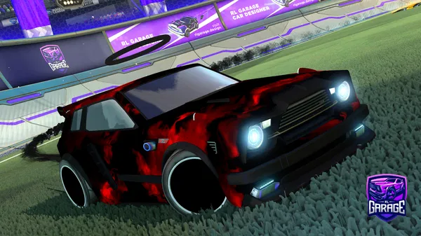 A Rocket League car design from stunseeb