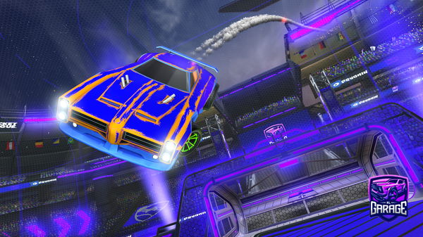 A Rocket League car design from Juliusvalde