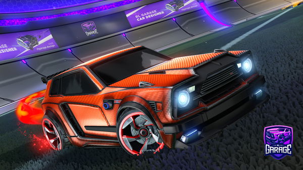 A Rocket League car design from Varix7474