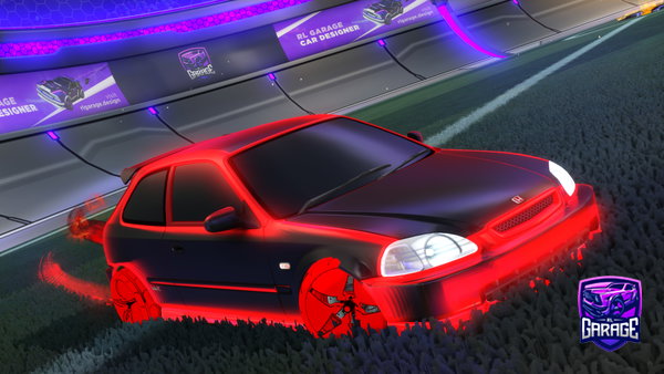 A Rocket League car design from Spookaluke09