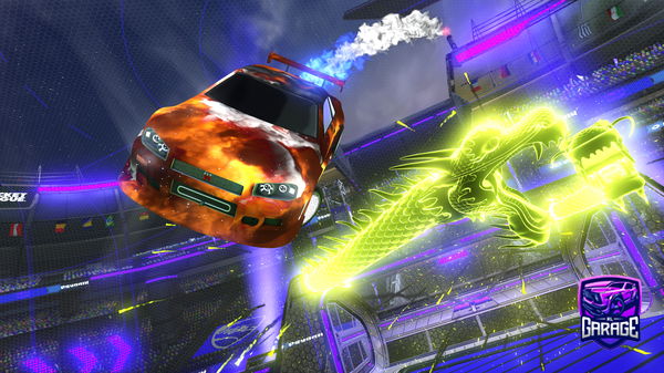 A Rocket League car design from Starka80