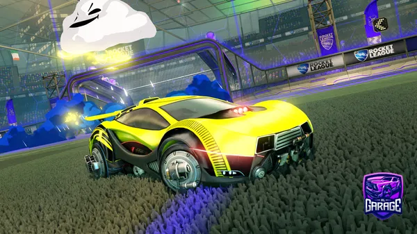 A Rocket League car design from Beeyd