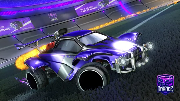 A Rocket League car design from Ttvsj84