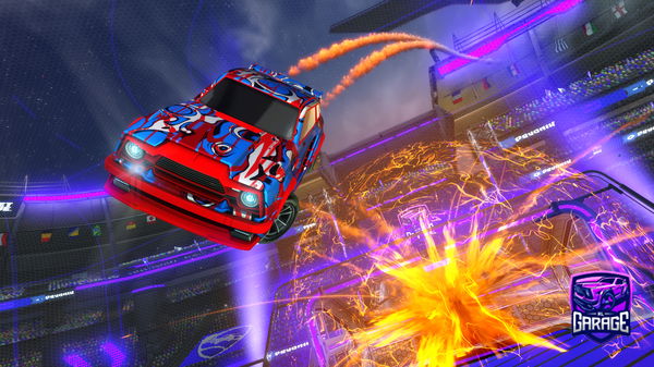 A Rocket League car design from grkd