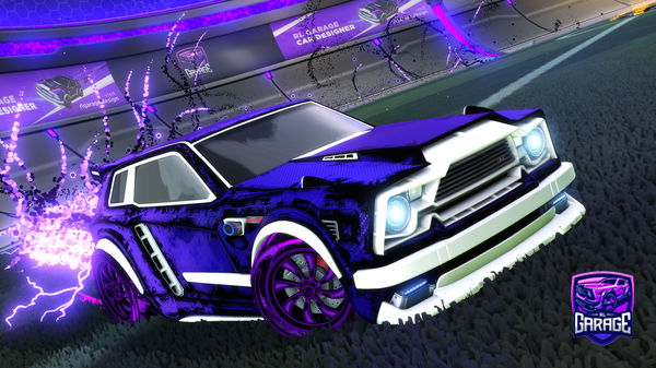 A Rocket League car design from black_wings