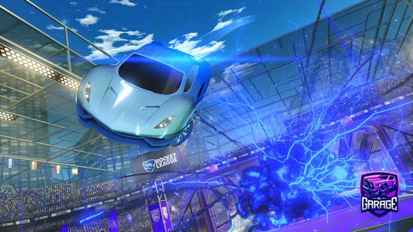 A Rocket League car design from Ayadsuper