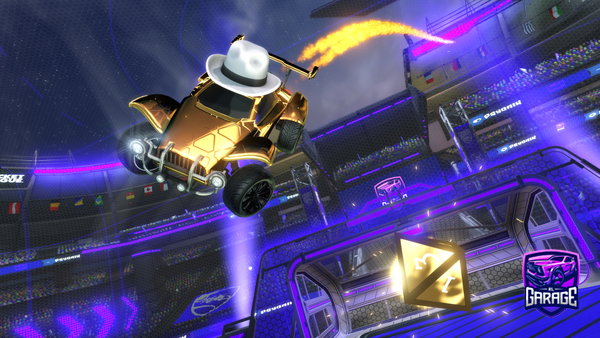 A Rocket League car design from GhxstZenz
