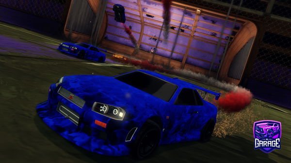 A Rocket League car design from Fischerrs-Fritz