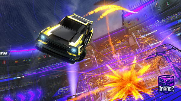 A Rocket League car design from Zirered