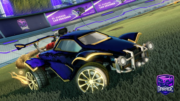 A Rocket League car design from rubymedal254925