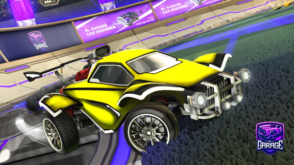 A Rocket League car design from TARGARYENs