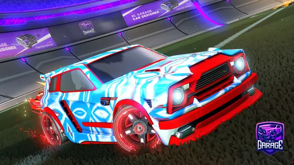 A Rocket League car design from kind259cub
