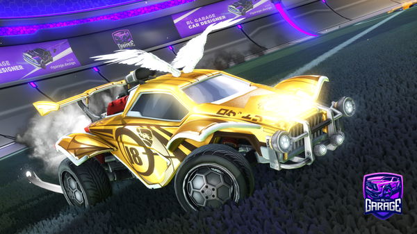 A Rocket League car design from I8_Wafflez