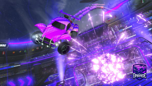 A Rocket League car design from Zitzak-Flo