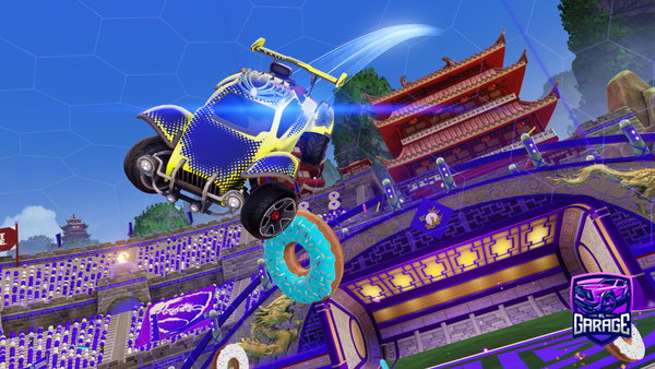 A Rocket League car design from Braixen_Gamer15