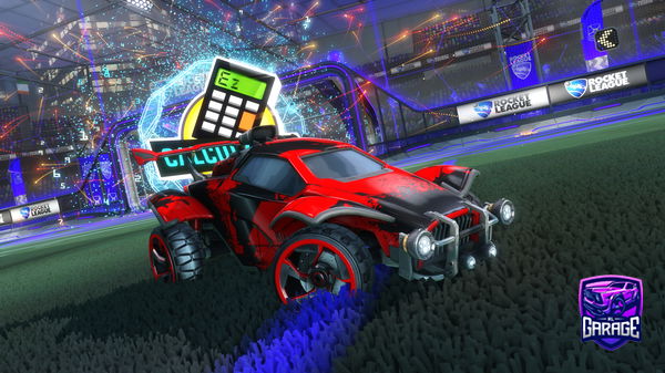 A Rocket League car design from LolgoUwU