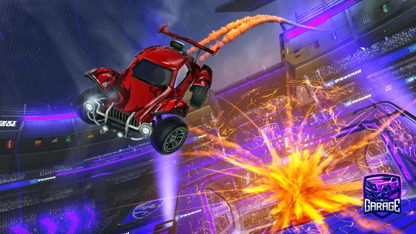 A Rocket League car design from c0balt60