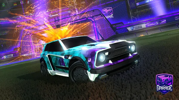 A Rocket League car design from champ134