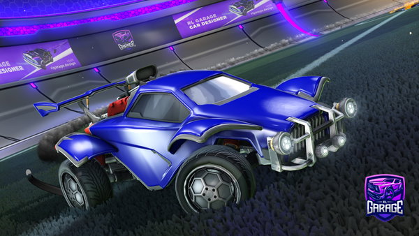 A Rocket League car design from SplishyySplash