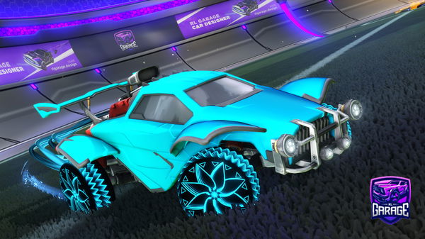 A Rocket League car design from zlewozmywak420