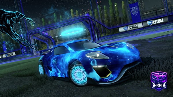 A Rocket League car design from Xacvy