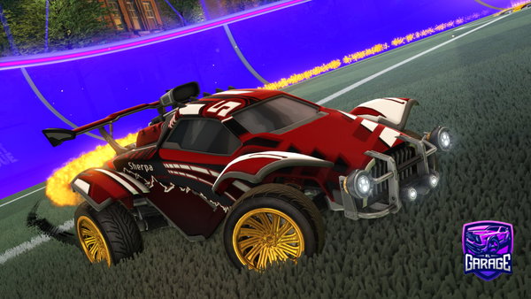 A Rocket League car design from alexforchronic