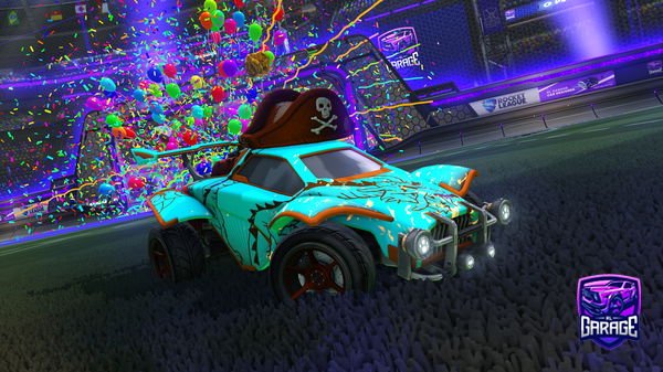 A Rocket League car design from Deamone