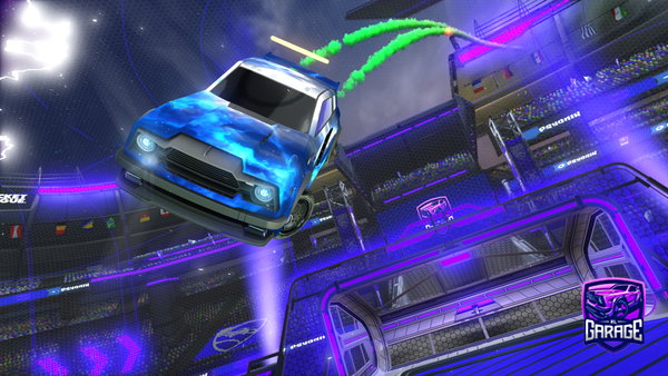 A Rocket League car design from JadianYT