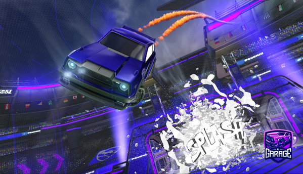 A Rocket League car design from Svaxx1