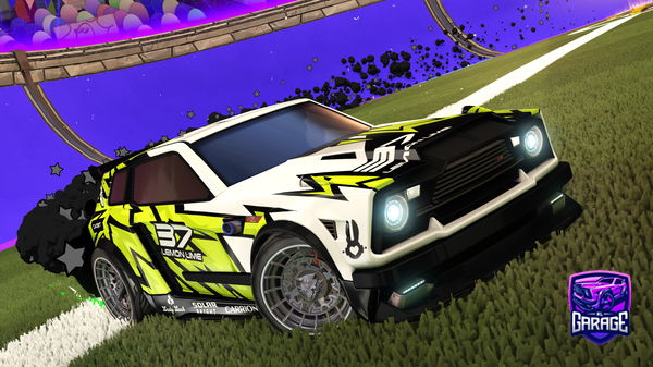 A Rocket League car design from stinkycheese364
