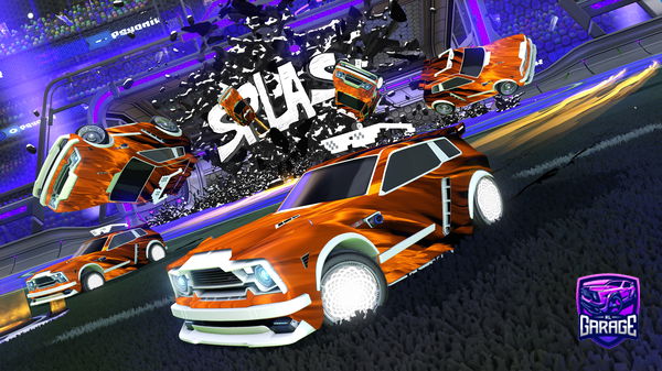 A Rocket League car design from Yeetr26