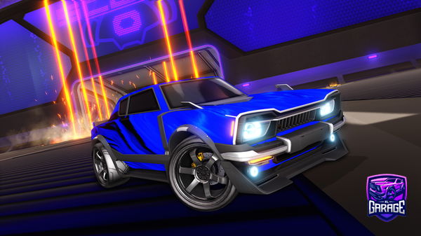 A Rocket League car design from Blueracer_29