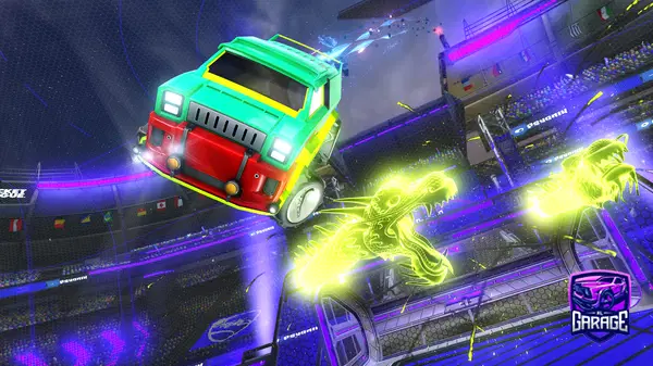 A Rocket League car design from Marcbq22