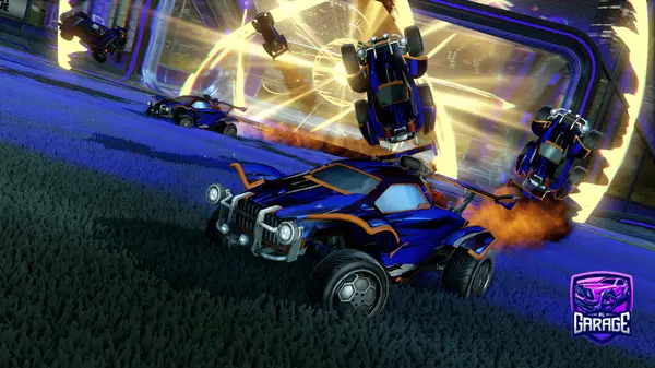 A Rocket League car design from Donut_Master_OOO